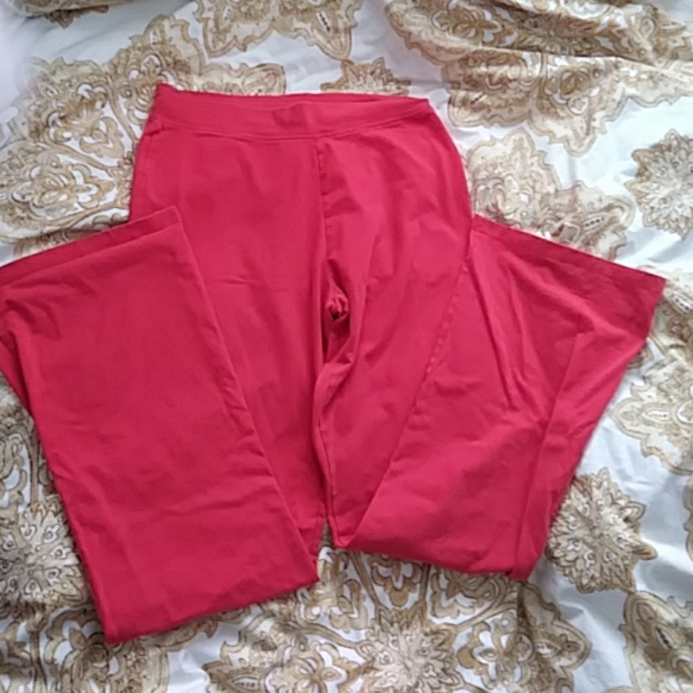 Victoria's secret yoga pant red moda int'l large